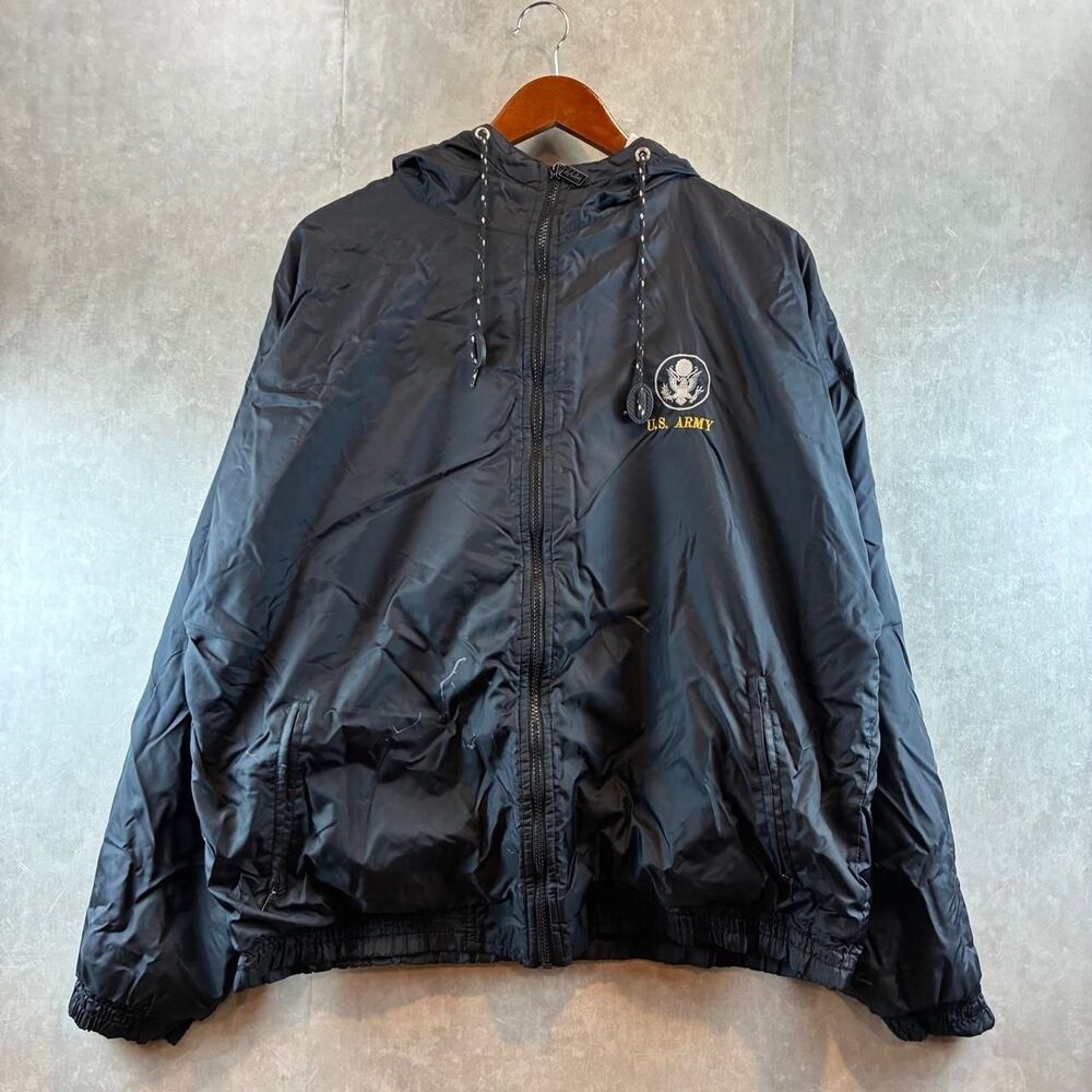Unbranded Men's Black and Navy Jacket